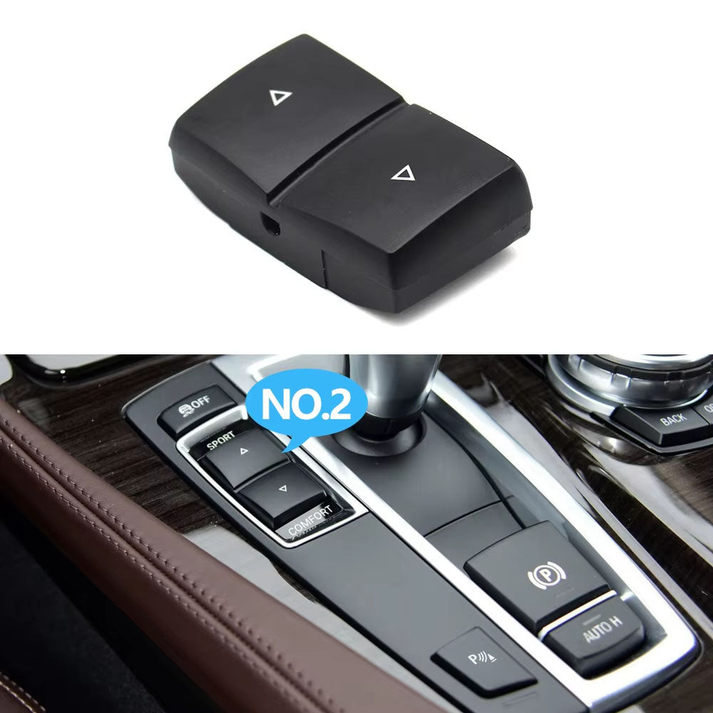 LHD RHD Car Antislip OFF Sport Comfort Model Radar Parking Switch Button For BMW 5 6 X3 X4 Series F10 F11 F06 F12 F13 F25 F26
