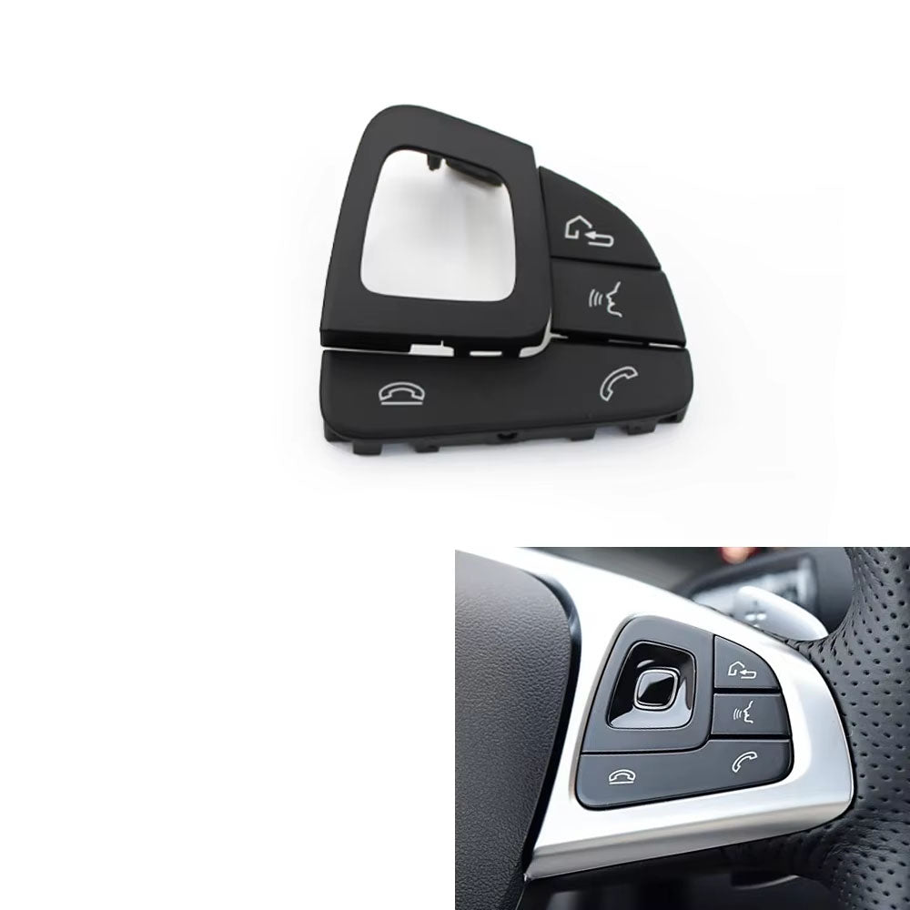 Car Multifunction Steering Wheel Left Right Volume Control Switch Button Cover For Mercedes Benz E Class W213 Sedan W238 Coupe
