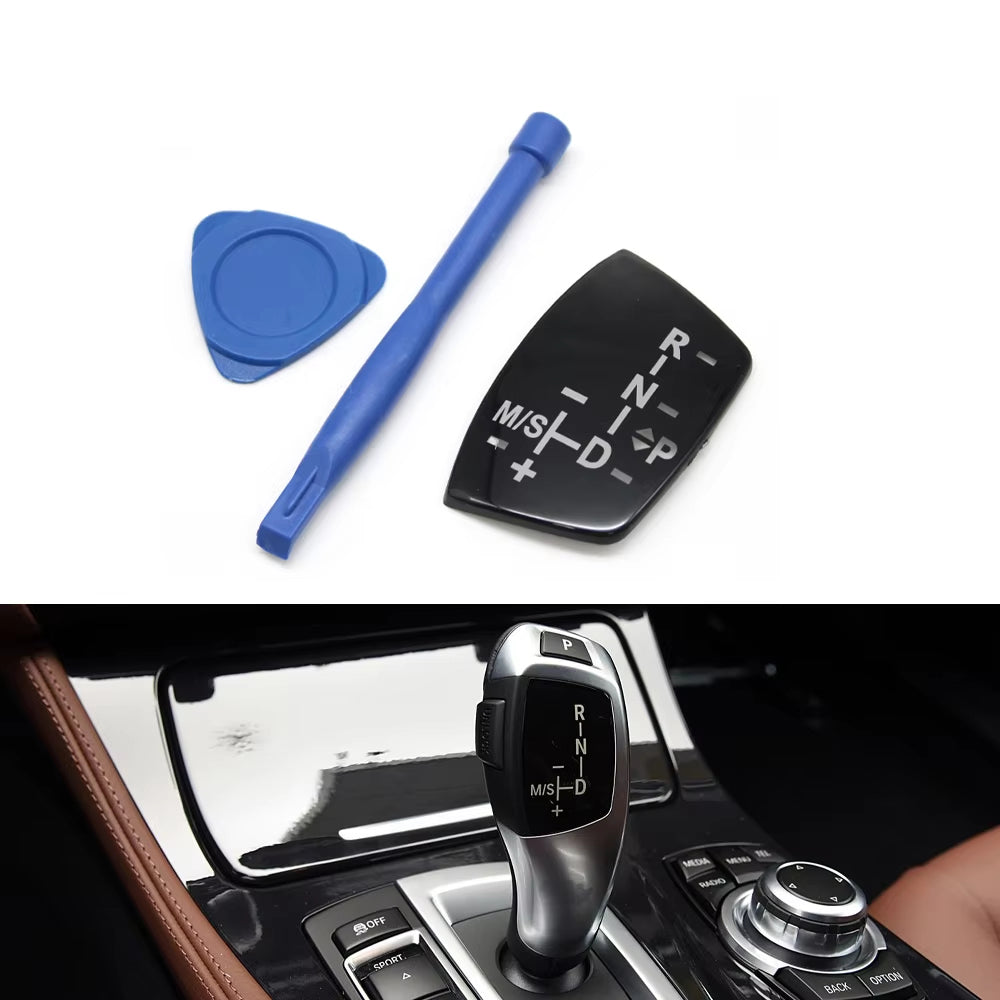 Car Gear Shift Knob Panel Gear Button Trim Cover M Sport Sticker For BMW 1 2 3 4 5 6 7 X3 X4 X5 X6 F20 F30 F31 F10 F11 F10 F11