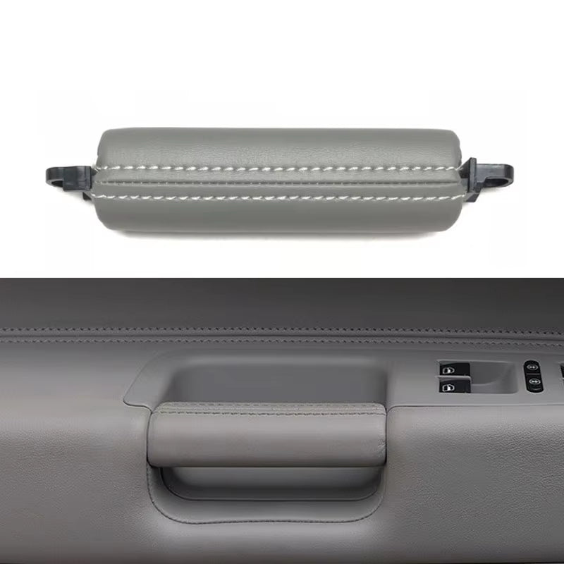 Car Interior Door Left Right Driver Leather Pull Handle For VW Volkswagen Touareg 2003 2004 2005 2006 2007 2008 2009 2010