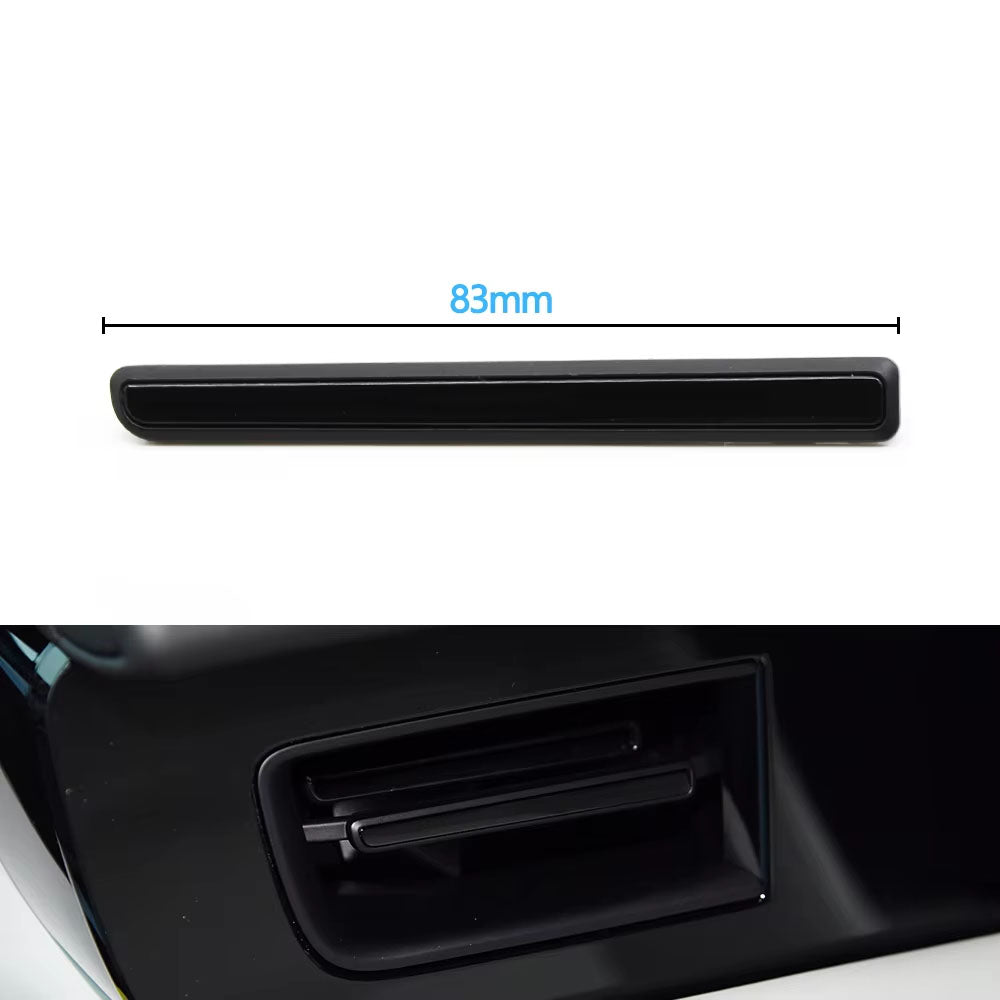 Car Front Air Conditioning Left Right Middle AC Vent Grille Center Air Vent Trim Strip For Porsche Taycan 9J1 2019 2020-2025