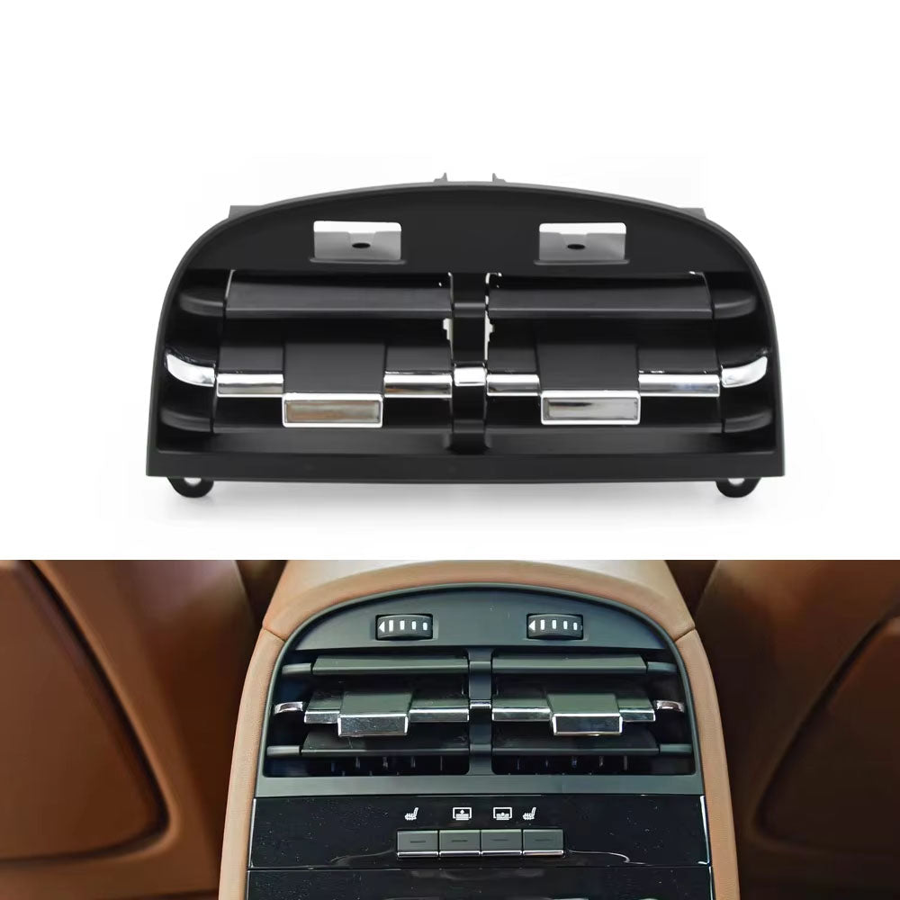 Rear Console Air Vent Assembly AC Vent Grill Outlet Cover Panel Repair kit Tab Clip Slider For Maserati Quattroporte 2013-2022
