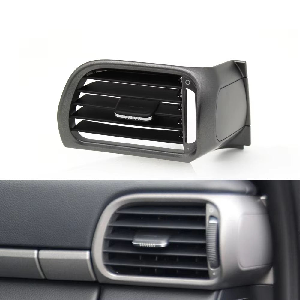 Gray Silver Car Left Right Center Air Vent Grille AC Vent Oulet Cover Panel For Porsche 911 Carrera Targa GT2 GT3 997 2004-2011