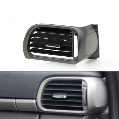 Gray Silver Car Left Right Center Air Vent Grille AC Vent Oulet Cover Panel For Porsche 911 Carrera Targa GT2 GT3 997 2004-2011