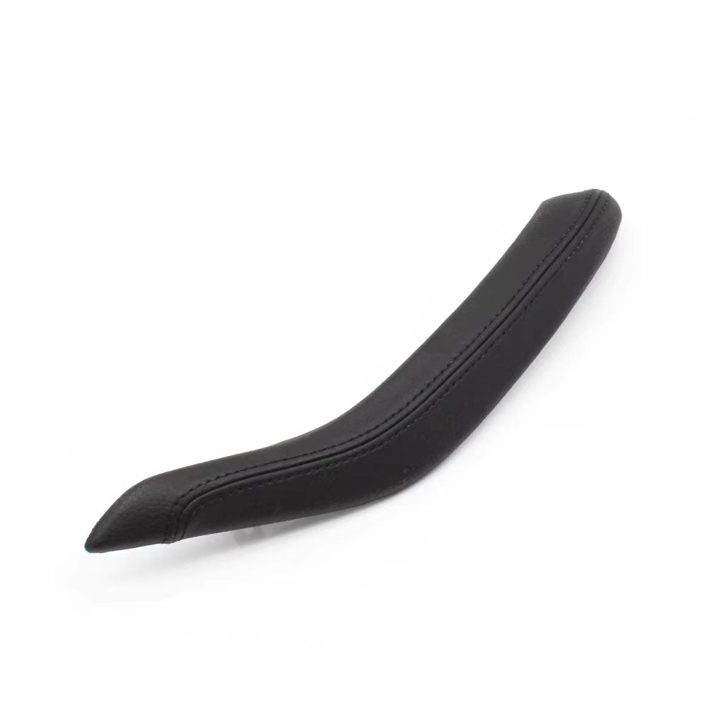 Car Interior Passenger Doors Pull Handle Outer Leather Cover Replacement For BMW X5 X6 F15 F16 2014-2018