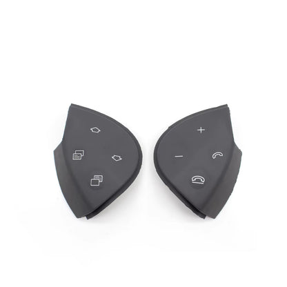LHD RHD Car Steering Wheel Switch Control Button Trim Cover For Mercedes Benz E Class W211 E320 E350 E550 2003-2006