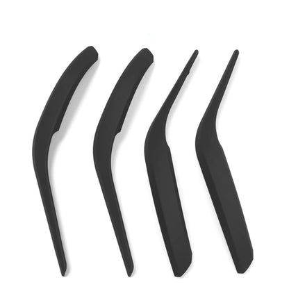 4PCS Set Car Interior Door Front Rear Left Right Pull Handle Outer Cover Trim For BMW X1 E84 2010-2016
