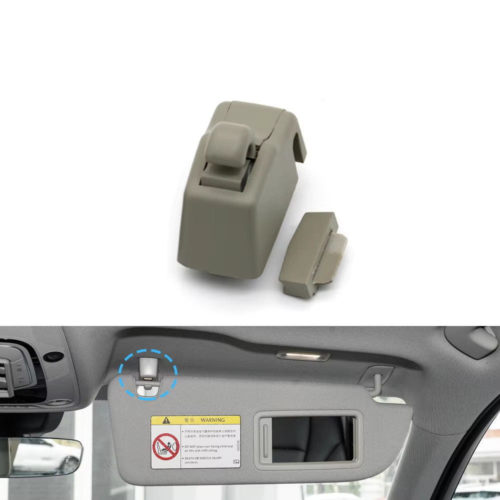 Car Sun Visor Fixing Buckle Retainer Sun Visor Support Clip Hook Bracket For Audi Q7 VW Touareg Cayenne 4L0859561,4L0859562