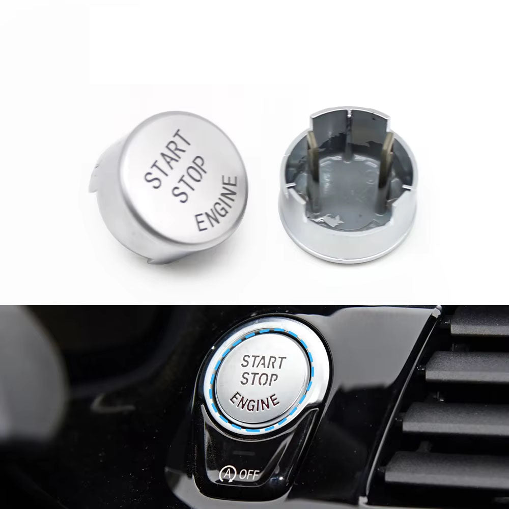 Car Engine Ignition Start Stop OFF Switch Buttons Cover For BMW 1 5 6 7 X3 X4 Series GT F52 G30 G31 G01 G02 G32 G11 G12 F97 F98