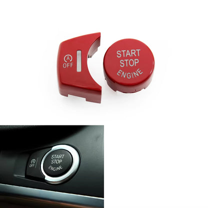 LHD RHD Car Engine Start Stop Button Switch Cover OFF Button For BMW X3 X4 X5 X6 F25 F26 F15 F16 61319291693,61319291694