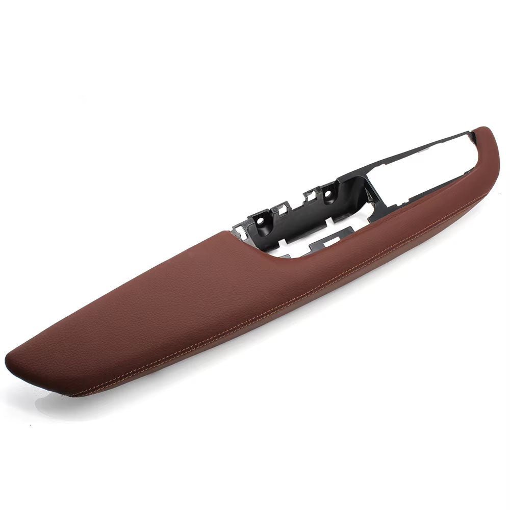 LHD Front Left Interior Door Handle Armrest Outer Frame Panel Replacement For BMW X5 X6 E70 E71 E72 2007-2013