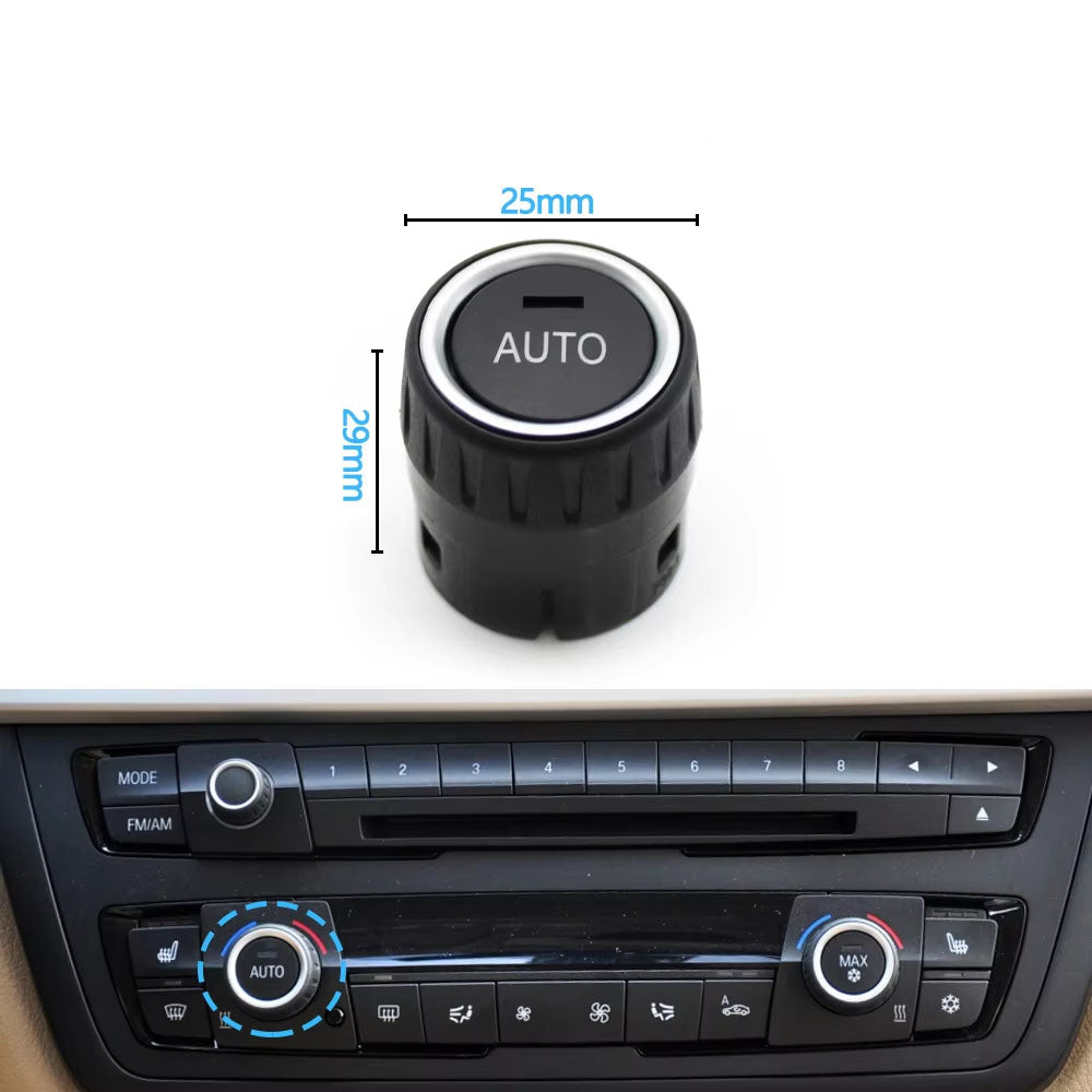 AC Heater Climate Control Switch Button Radio Volume Knob Cover For BMW 1 2 3 4 M4 Series F20 F21 F22 F87 F30 F31 F34 F32 F36