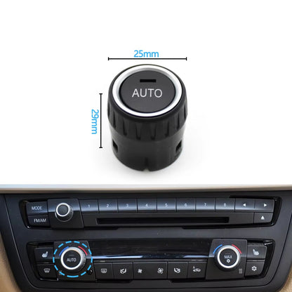AC Heater Climate Control Switch Button Radio Volume Knob Cover For BMW 1 2 3 4 M4 Series F20 F21 F22 F87 F30 F31 F34 F32 F36