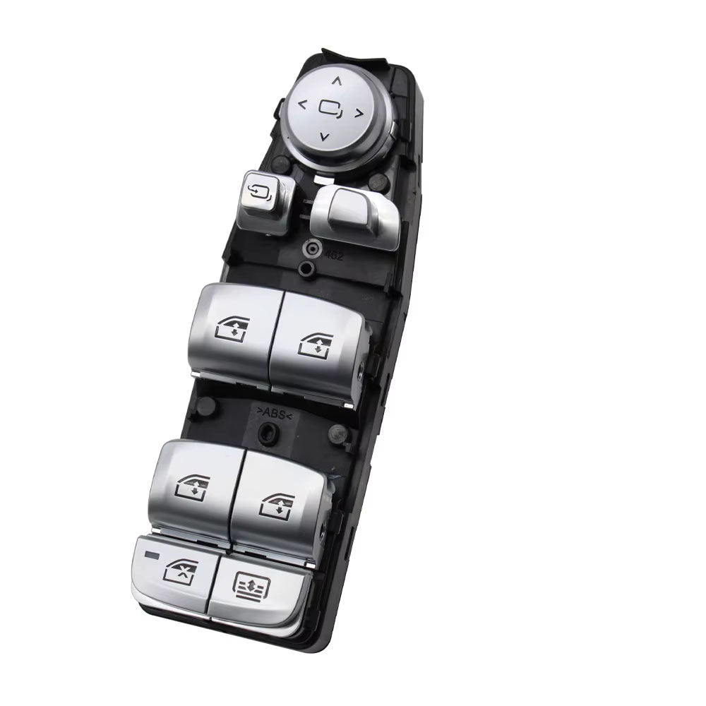 Silver Chrome Master Window Lifter Switch Control Button Regulator For BMW 3 5 7 X5 X6 F30 F35 F25 F26 F07 F10 F18 F01 F02