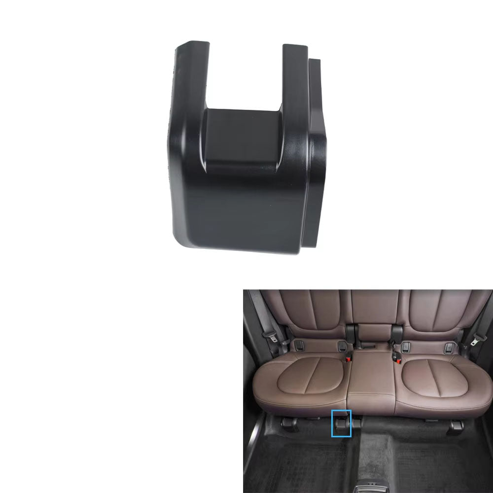 LHD RHD Car Rear Seat Rail Sliding Track Bonnet Trim Cover For For BMW X1 X2 2 Series F48 F49 F39 F45 2016-2021