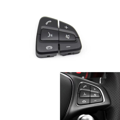 W205 W253 Car Multi-function Steering Wheel Switch Control Buttons Cover For Mercedes Benz C GLC Class 0999050300