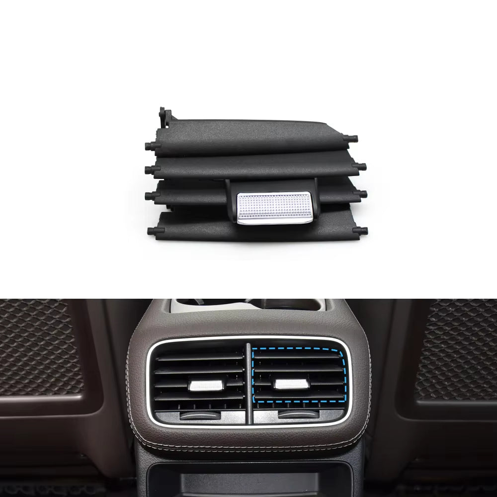 Car Rear Console Air Vent Outlet Grille AC Tab Clip Repair Kit Outer Frame For Benz GLS GLE W167 350 400 450 500 580 2020-2025