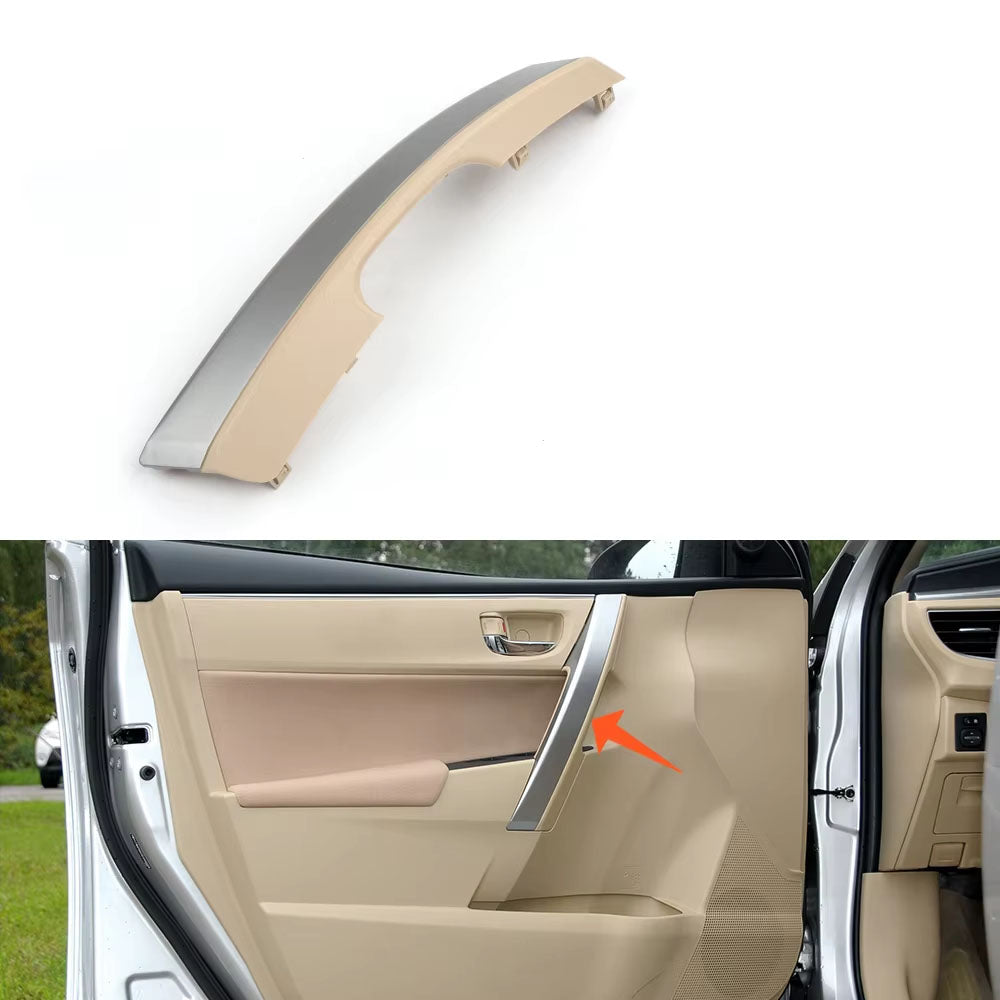 Front Door Interior Armrest Cover Panel Armrest Inner Handle Cover 74645-02430-B0 For Toyota Corolla Levin 2014-2018