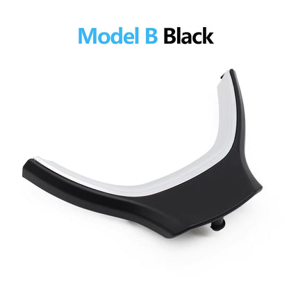 LHD RHD Car Carbon Fiber Steering Wheel Cover Trim Replacement For BMW 5 5GT 6 7 Series F10 F11 F07 F06 F12 F01 F02 2009-2016