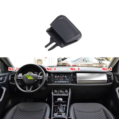AC Air Vent Clip Repair Kit For Skoda Kodiaq 2017-2025 Front Rear Dashboard Air Vent Replacement 56G819701 56G819702 56G820951