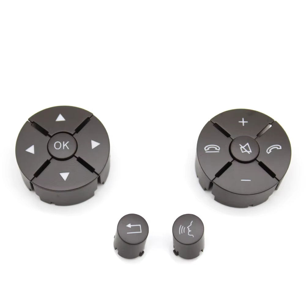 Car Steering Wheel Control Buttons Cover For Mercedes Benz C GLK E Class W204 W207 W212 2048210351