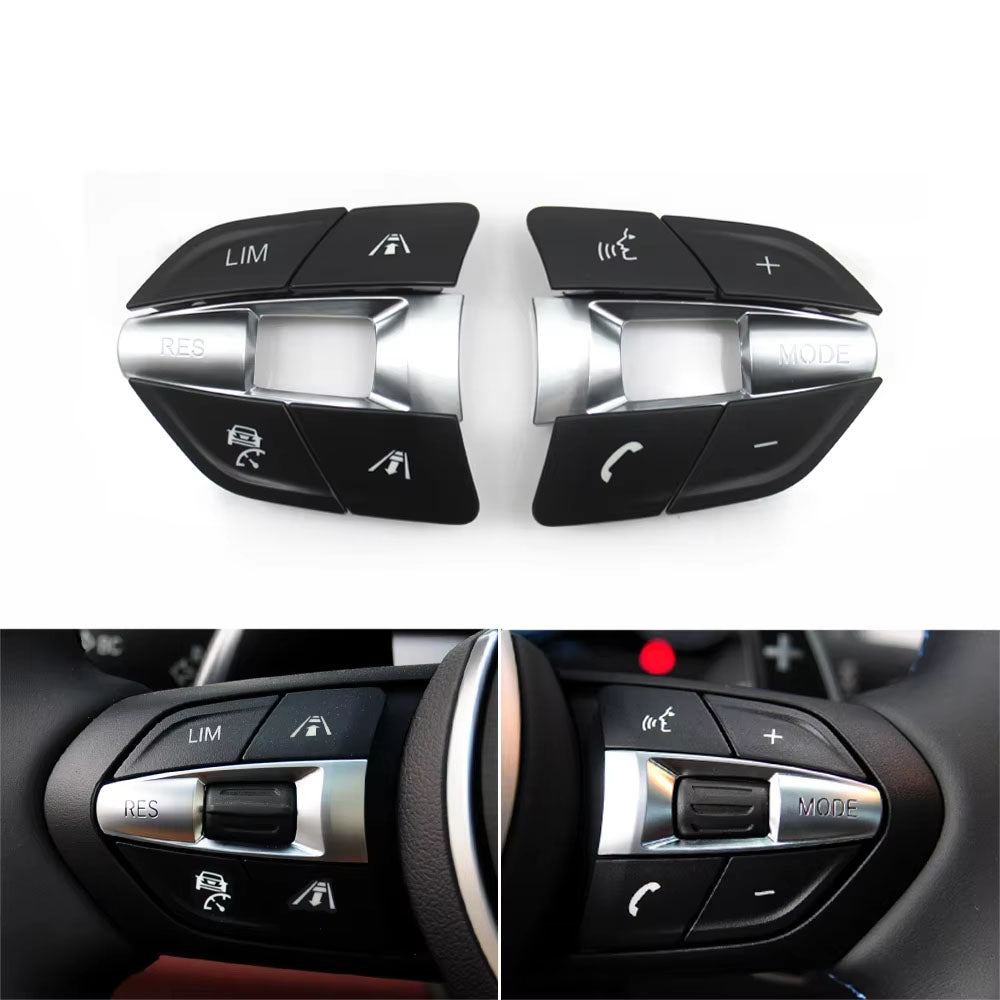 Car M Sport Steering Wheel Multifunction Buttons Knob For BMW F10 F11 F30 F31 F34 F01 F02 F06 F12 F25 F26 F15 F16 M2 M3 M4 M5