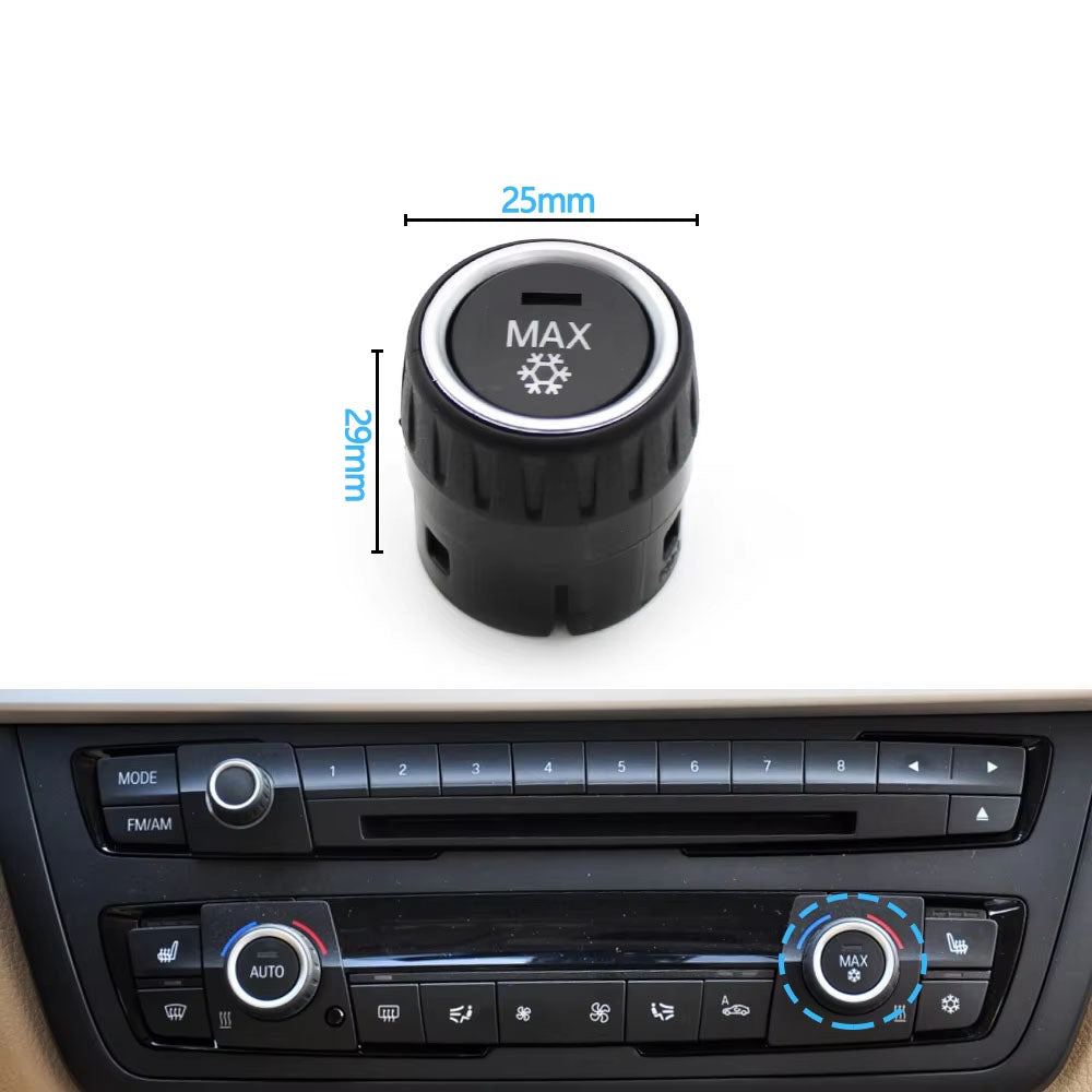 AC Heater Climate Control Switch Button Radio Volume Knob Cover For BMW 1 2 3 4 M4 Series F20 F21 F22 F87 F30 F31 F34 F32 F36