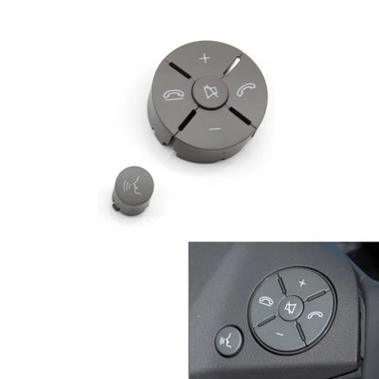 Car Multi-function Steering Wheel Control Buttons Cover For Benz C GLK E Class W204 X204 W207 W212 C180 C200 C250 C260 C300 C350