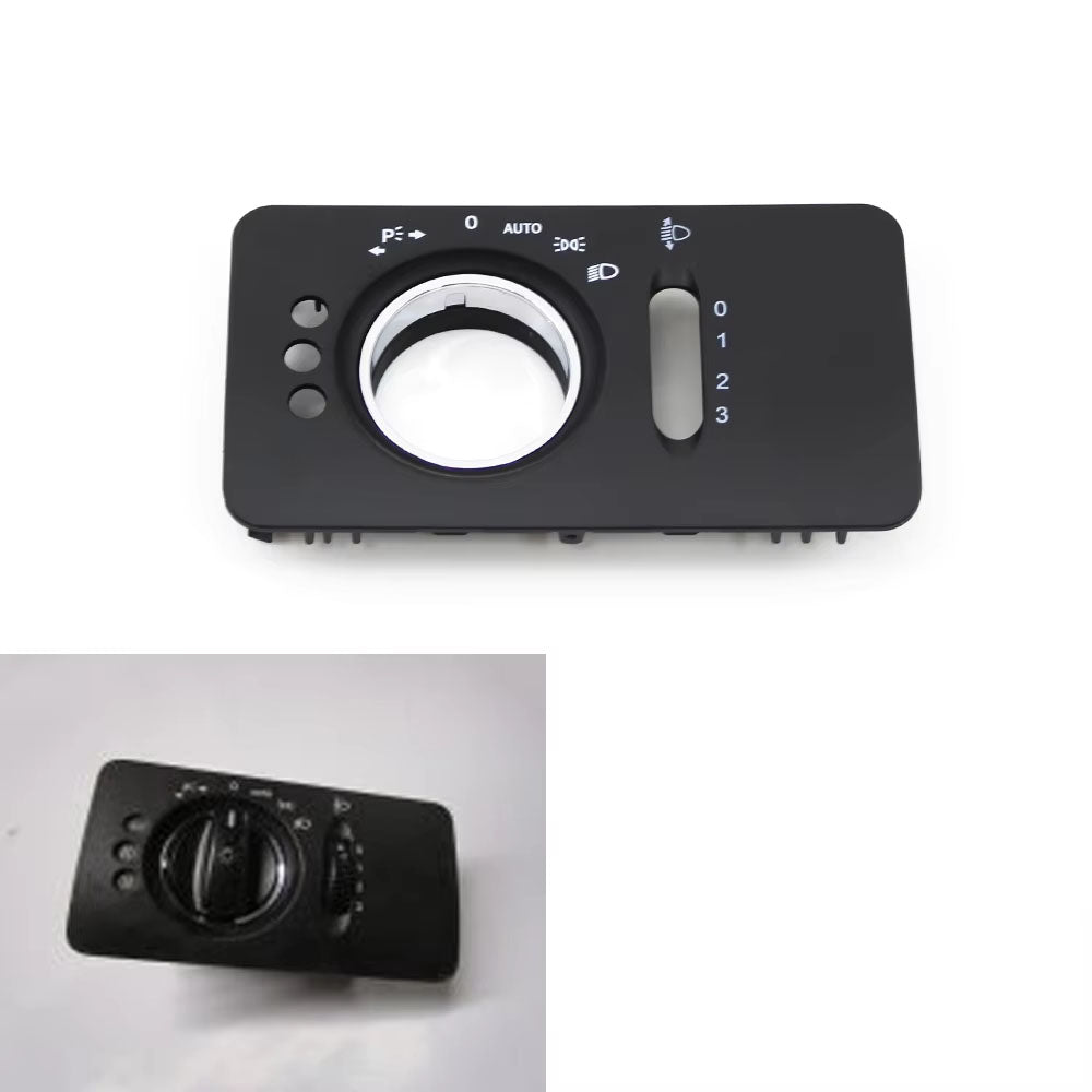 LHD Car Dashboard Headlight Control Switch Panel Cover Trim For Mercedes Benz W251 R-Class R280 R300 R350 R400 R500 2005-2017