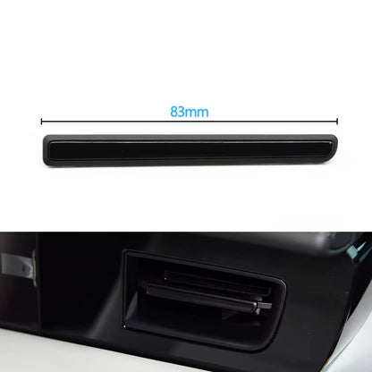 Car Front Air Conditioning Left Right Middle AC Vent Grille Center Air Vent Trim Strip For Porsche Taycan 9J1 2019 2020-2025