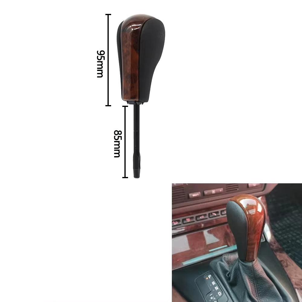 Car Automatic Gear Shift Knob Lever Stick Replacement For BMW 1 3 5 7 X3 X5 Z3 Z4 E81 E82 E85 E90 E91 E46