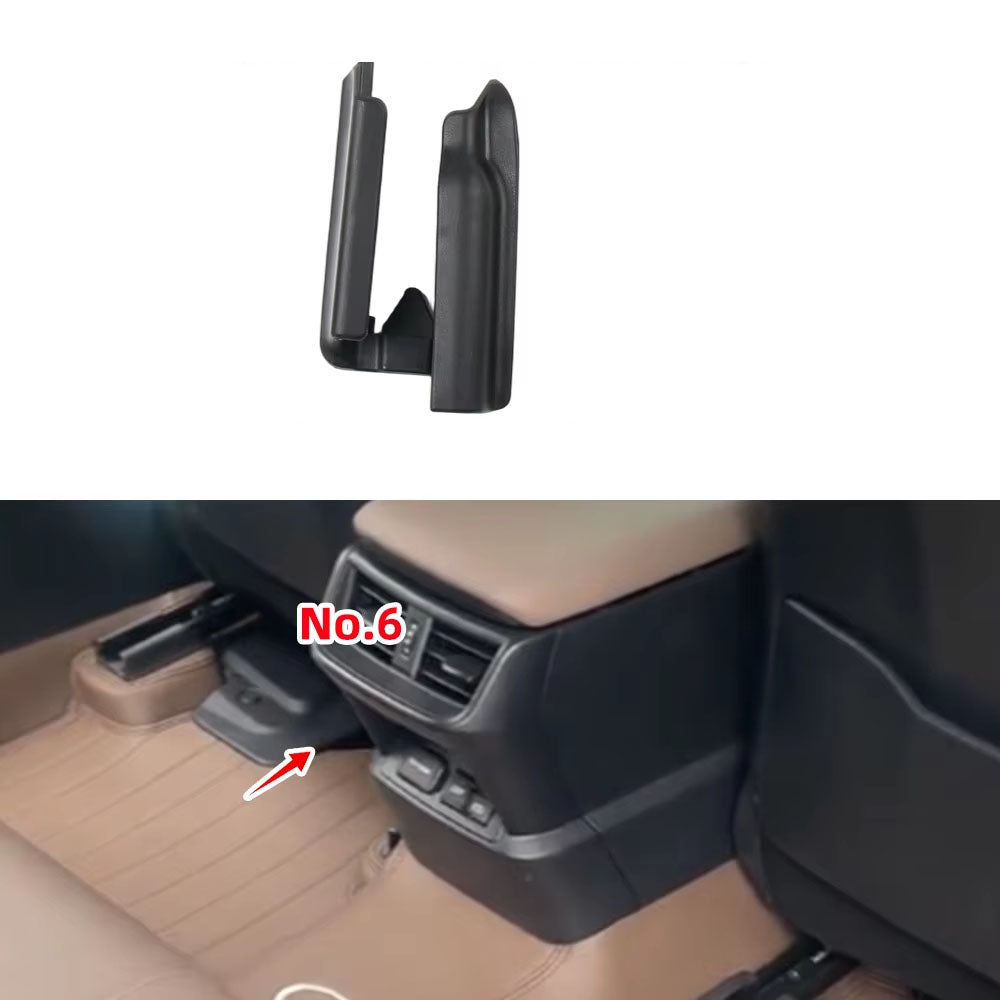 Front Seat Rail Trim Cover Track Panel For Toyota ASZ10 AXZA10 MXUA80 KZSM30 JPD20 2018-2022 Interior Slide Rail Molding