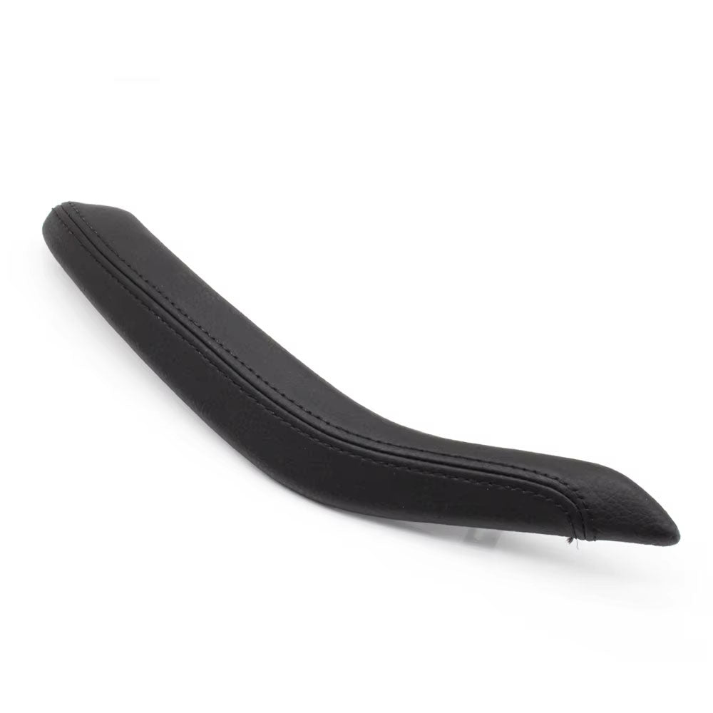 Car Interior Passenger Doors Pull Handle Outer Leather Cover Replacement For BMW X5 X6 F15 F16 2014-2018