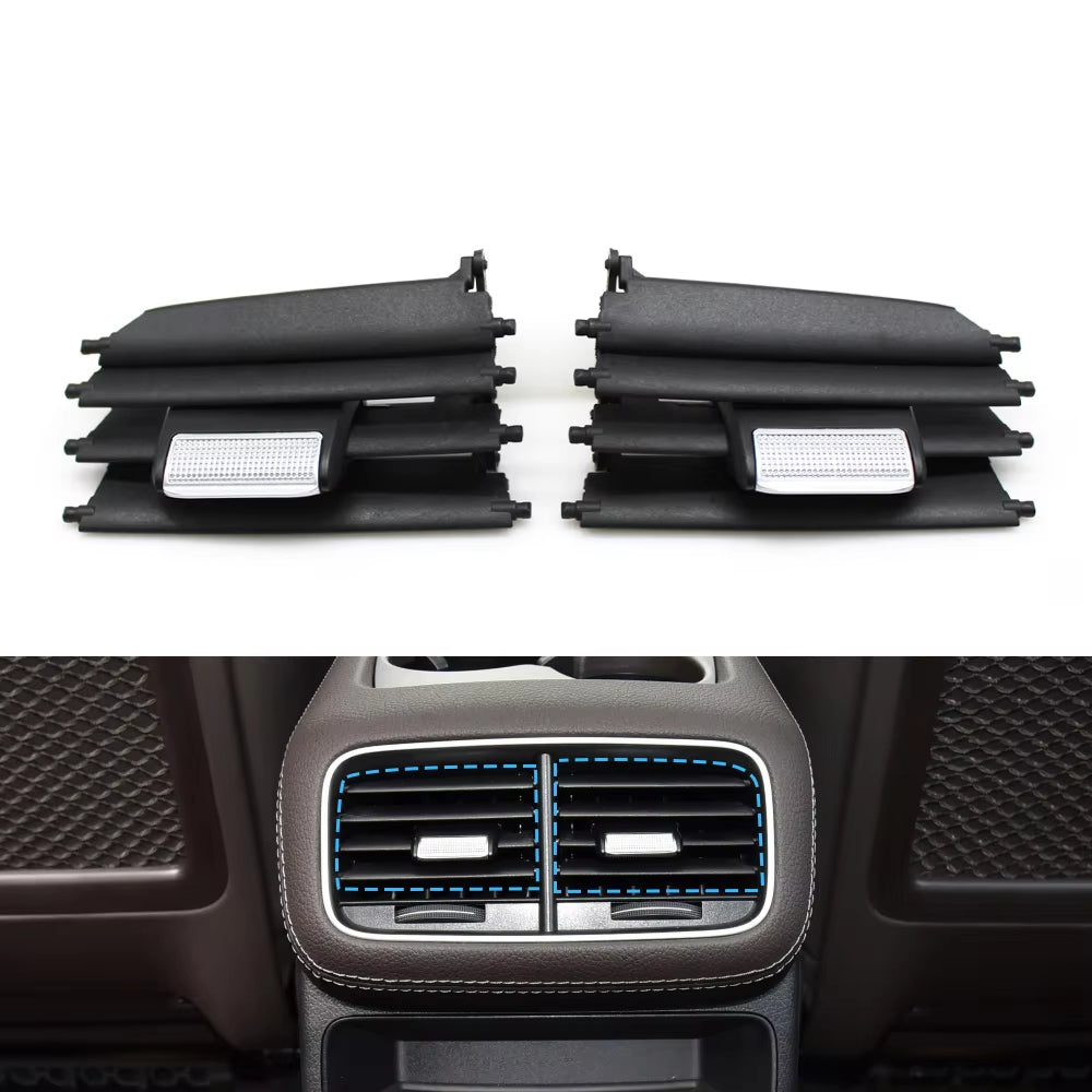 Car Rear Console Air Vent Outlet Grille AC Tab Clip Repair Kit Outer Frame For Benz GLS GLE W167 350 400 450 500 580 2020-2025