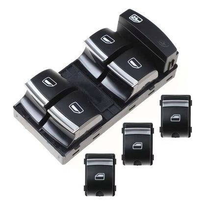Car Electric Power Window Switch 4F0959851H For Audi A3 8P A6 S6 RS6 C6 Q7 2004 2005 2006 2007 2008 2009 2010 2011 4F0959855B