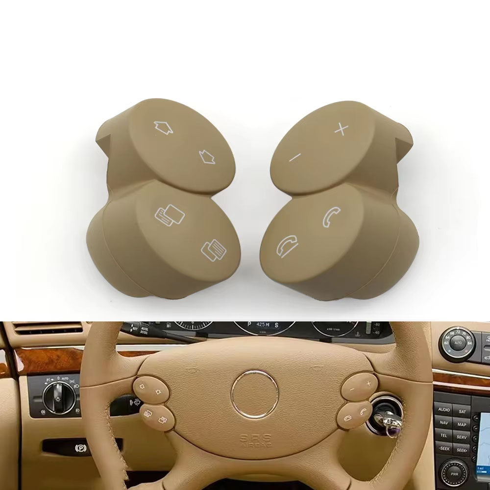 Car Left Right Multi-Function Steering Wheel Switch Control Button For Mercedes Benz E G CLS CLK W211 W463 W209 W219 2308202310