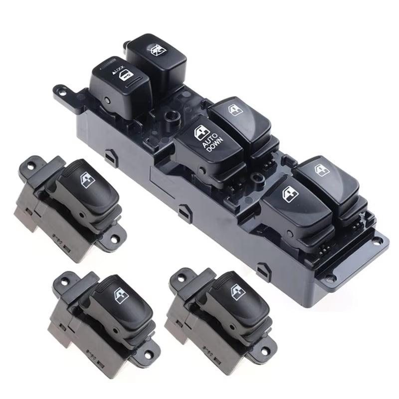93570-1E110 Electric Power Master Window Switch Lifter Glass Control Button 93580-1E000 For Hyundai Accent 2007 2008 2009 2010