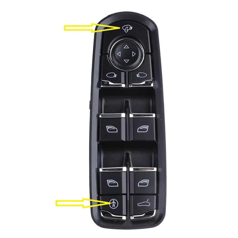 7PP959858AEDML Electric Power Window Switch Car 7PP959858RDML 7PP959858MDML Fit For Porsche Cayenne Macan Panamera 2011-2017