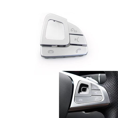 Car Multifunction Steering Wheel Left Right Volume Control Switch Button Cover For Mercedes Benz E Class W213 Sedan W238 Coupe