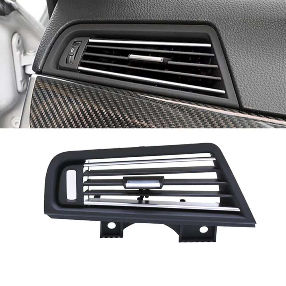 LHD RHD Full Chrome Air Conditioning AC Vent Grille Outlet Cover For BMW 5 Series F10 520 521 523 525 528 530