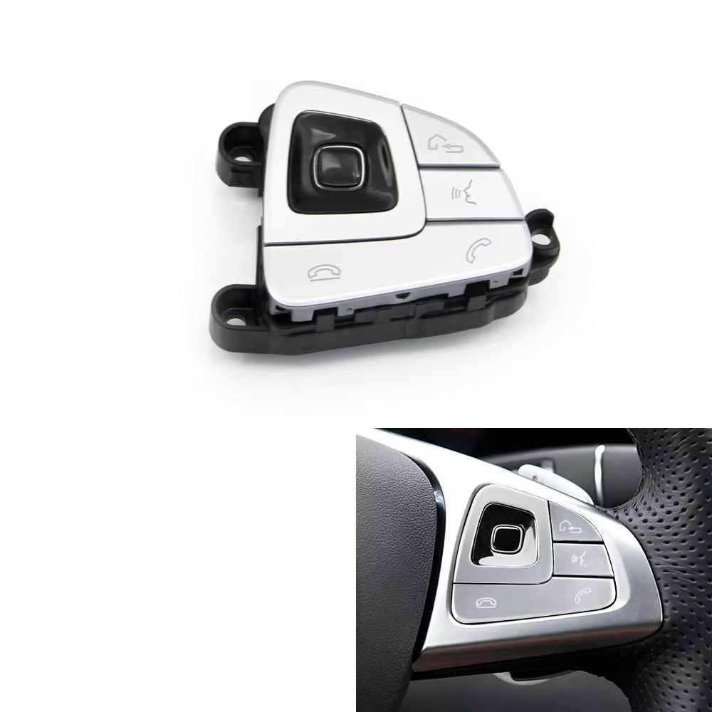 Car Multi-function Steering Wheel Buttons Volume Control Switch Button Assembly For BENZ E Class W213 W238 C238 2016 2017 2018
