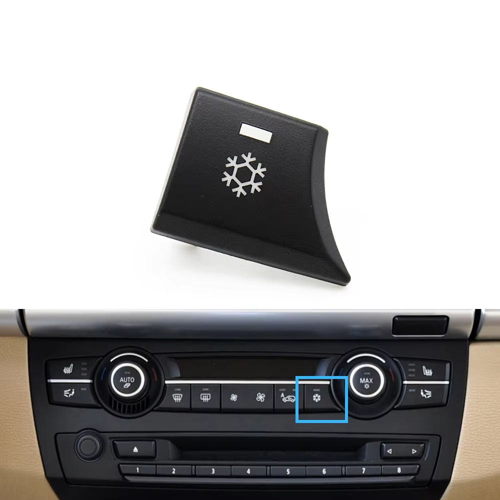 Car Heater Climate Control Fan Volume Air Conditioning Button Circulation Button For BMW X5 X6 E70 E71 E72 2007-2014 64119310445