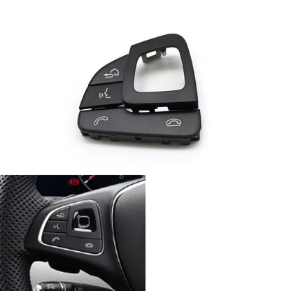 Car Multifunction Steering Wheel Left Right Volume Control Switch Button Cover For Mercedes Benz E Class W213 Sedan W238 Coupe