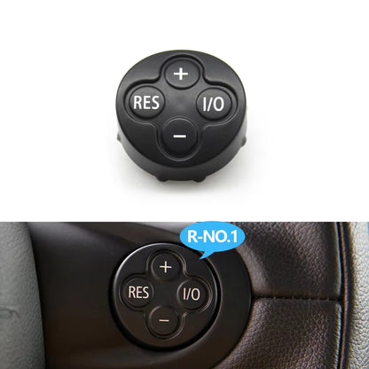 Car Steering Wheel Multifunction Cruise Control Switch Button Cover Trim For BMW Mini Cooper Paceman R55 R56 R57 R58 R59 R60 R61