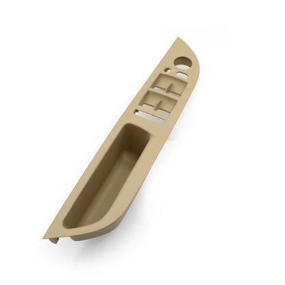 LHD Car Front Rear Left Right Door Handle Armrest Panel Pull Trim Window Switch Cover For BMW 5 Series E60 E61 2006-2010