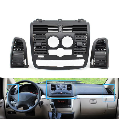 Car Left Right Central Air Vent Outlet Cover For Mercedes Benz Vito Viano W636 W639 2004 2005 2006 2007 2008 2009 2010-2015