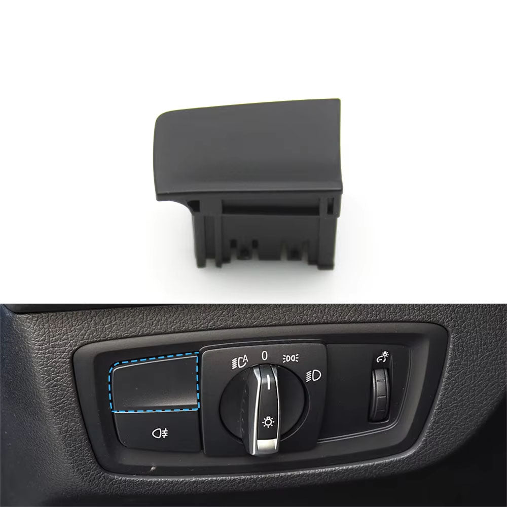 Car Front HeadLamp Rotary Foglight Button Headlight Switch Cover Panel For BMW 1 2 Series F20 F21 F22 F23 X1 F48 F49 X2 F39