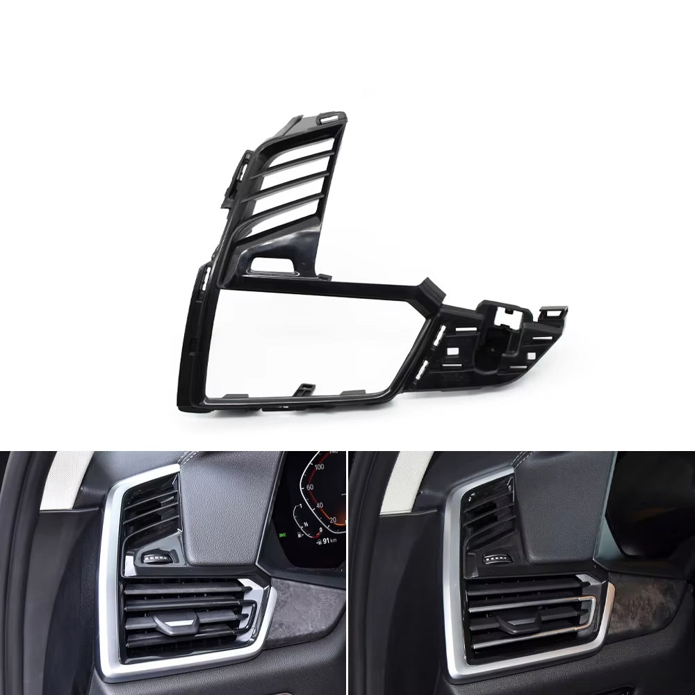 Car Left Right Air Vent Grille Repair Kit AC Vent Outer Frame For BMW X5 X6 X7 G05 G06 G07 2019 2020 2021 2022
