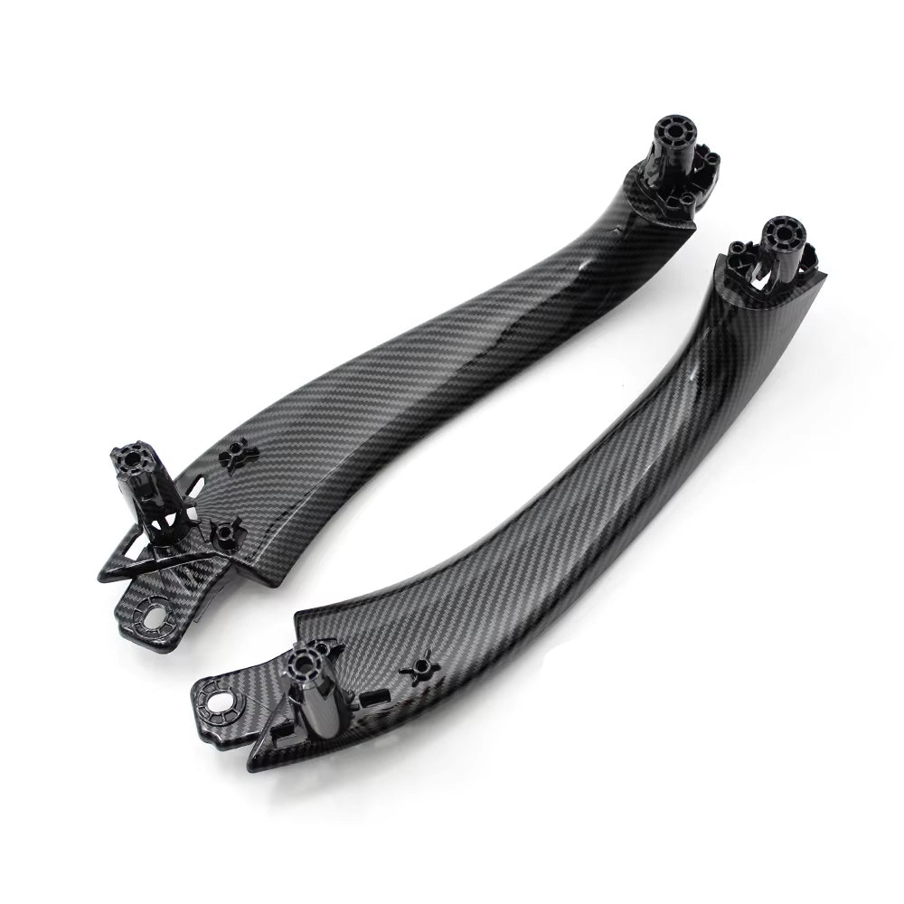 2PCS Car Front Rear Inner Door Left Right Handle Inside Pull Handle Panel Cover Trim For BMW X3 X4 G01 G02 F97 F98 2018-2022