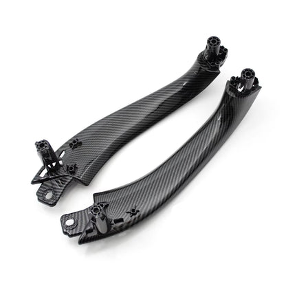 2PCS Car Front Rear Inner Door Left Right Handle Inside Pull Handle Panel Cover Trim For BMW X3 X4 G01 G02 F97 F98 2018-2022